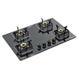 ALIACCA GLANZ PREMIUM GLASS HOB 4 BURNER – AI-GZ-HBI-441CV