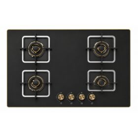 Aliacca Royal Edge Premium Cooktop 4 Burner Manual/Auto Ignition – AF-IF-426X