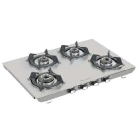 Aliacca SteelCore Pro Matte Finish Cooktop 4 Burner Manual Ignition – AF-SC- 430X
